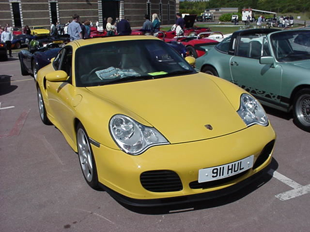 porsche 911 turbo yellow